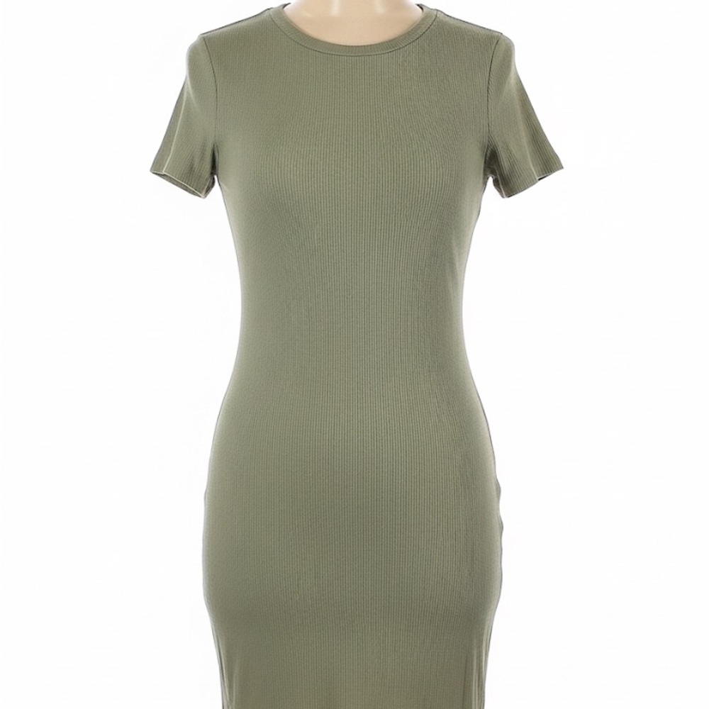 H&M Sage Green Mini Dress